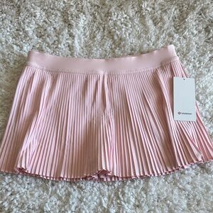 Lululemon NEW Light Pink Pleated Skirt